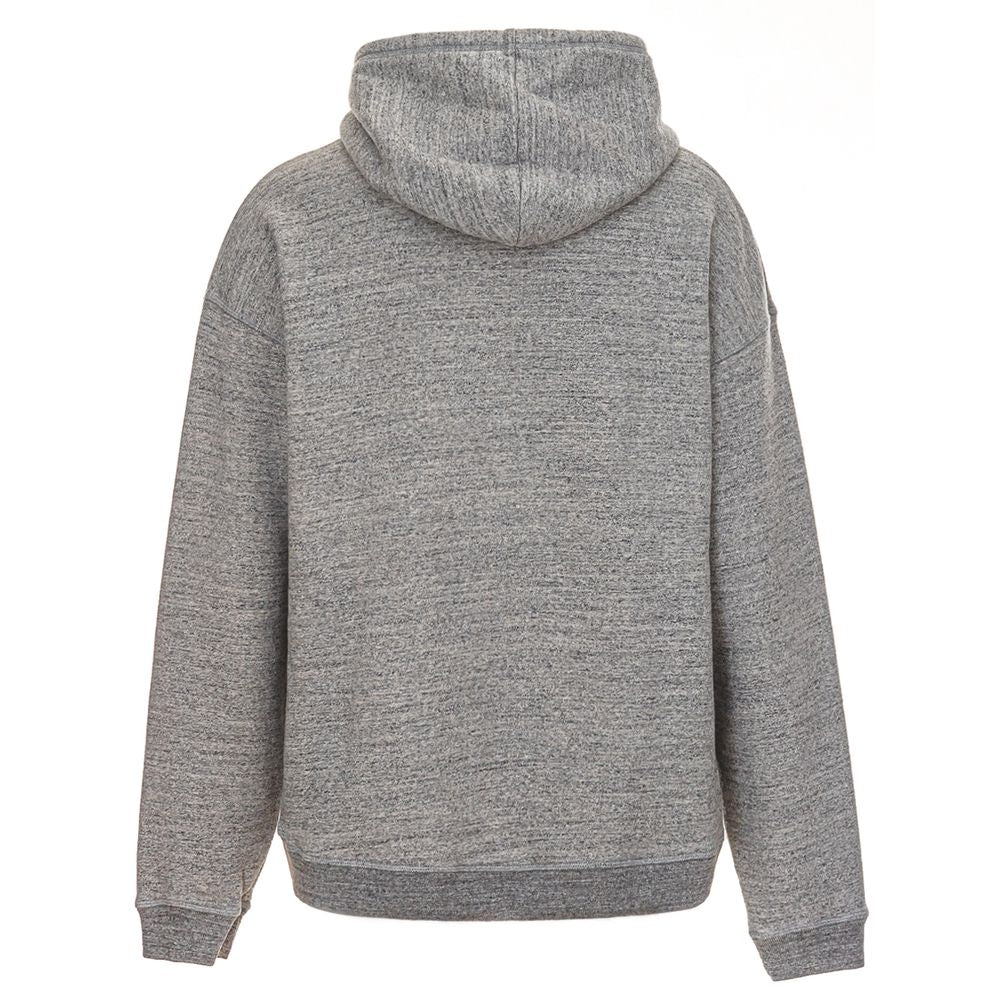 Dsquared² Gri Pamuklu Kapüşonlu Sweatshirt